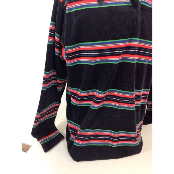Ellmar Vintage Velvet Retro Stripe Sweater Mens XL - Picture 7 of 10